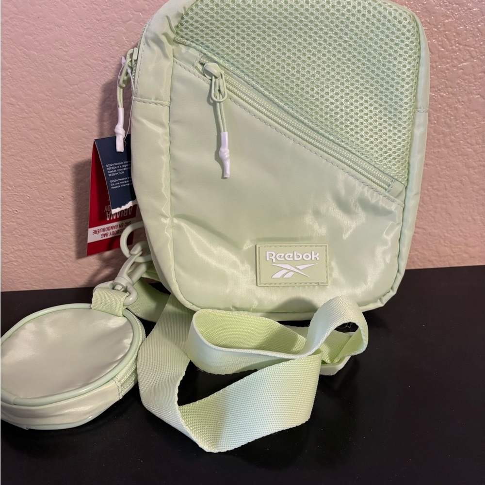 Reebok Light Green Crossbody Bag